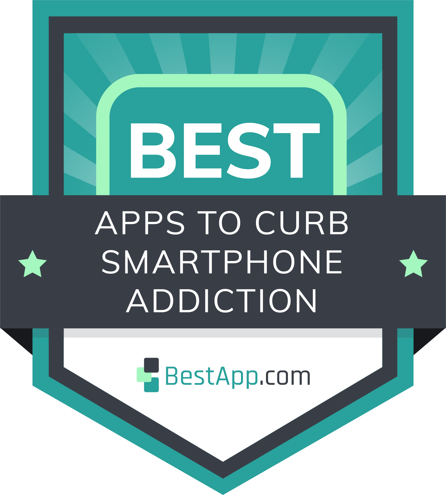 Best Apps to Curb Smartphone Addiction Badge