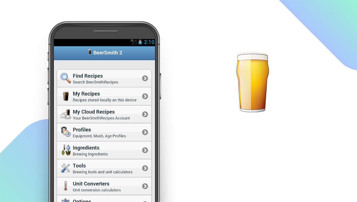 BeerSmith App feature
