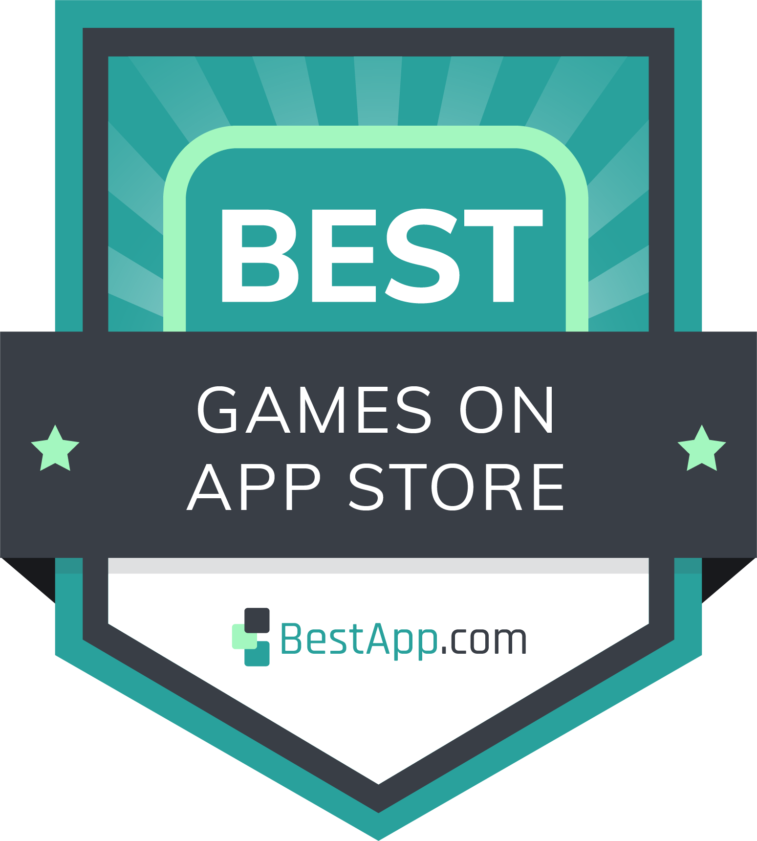 Best Games on the App Store Badge