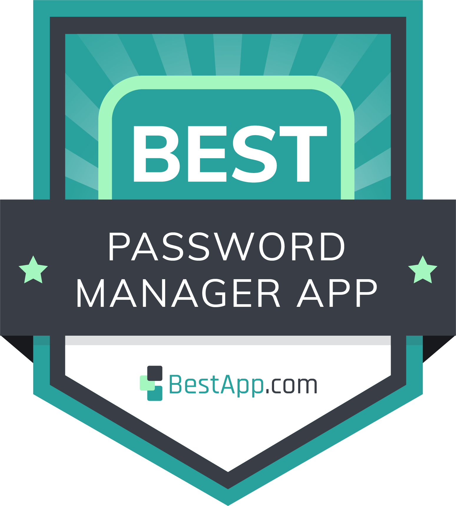 Best Password Manager App Badge