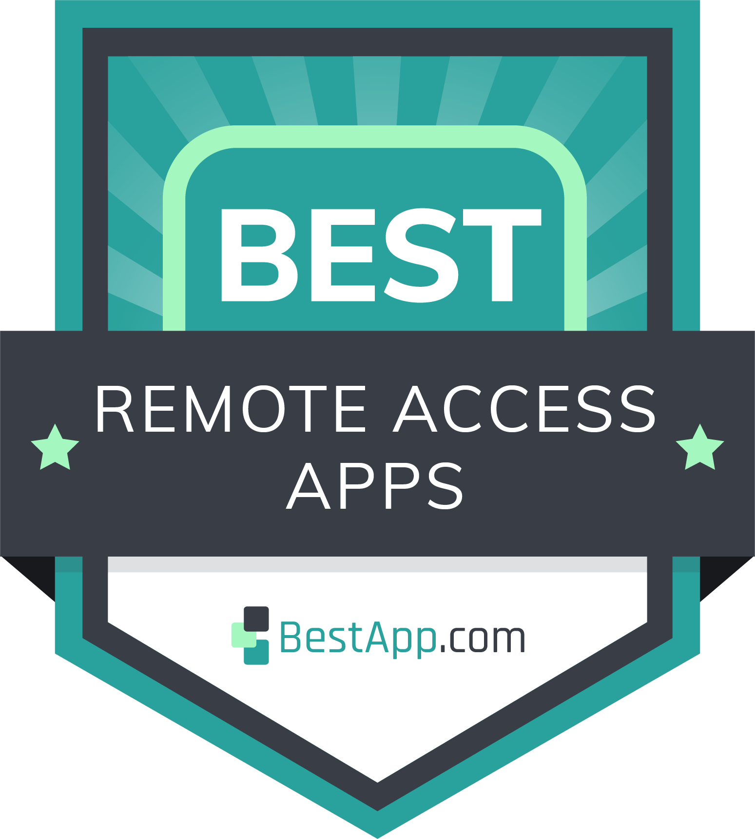 Best Remote Access Apps Badge
