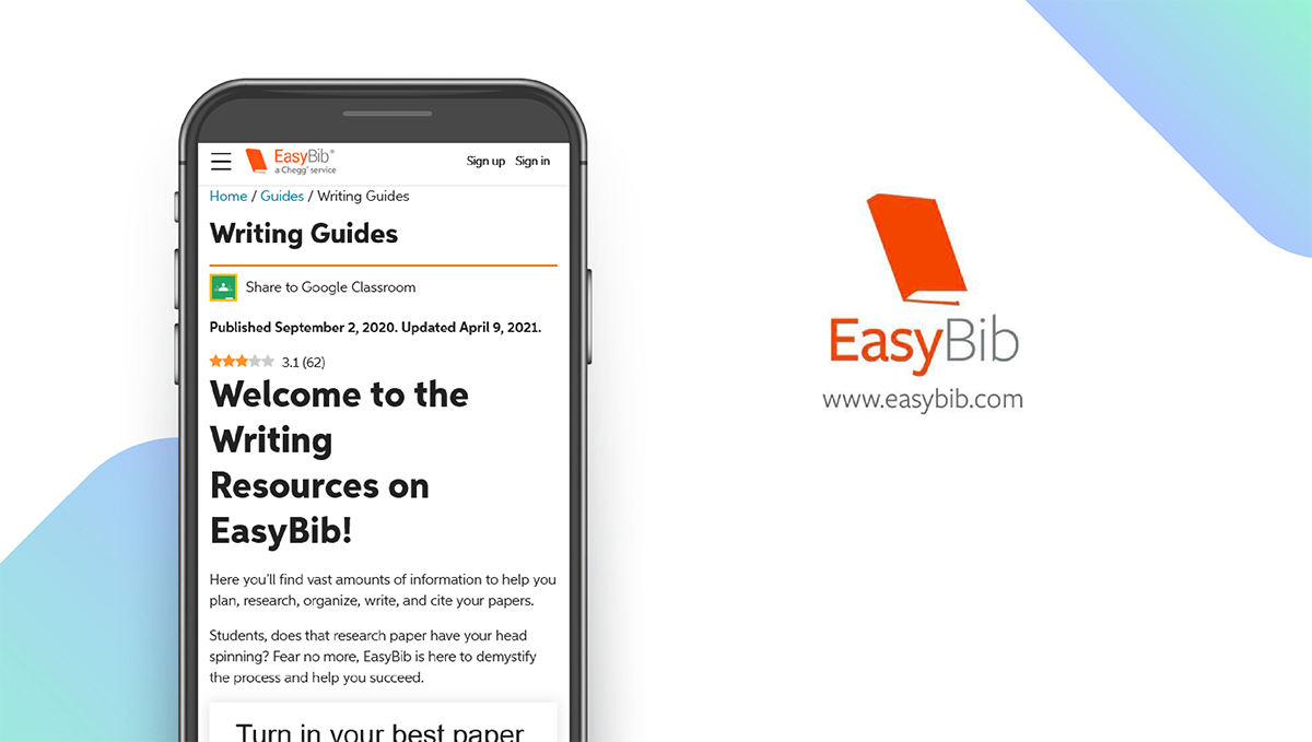 EasyBib App feature