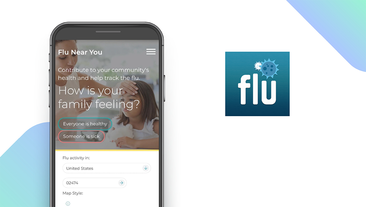 Flu Near You App feature