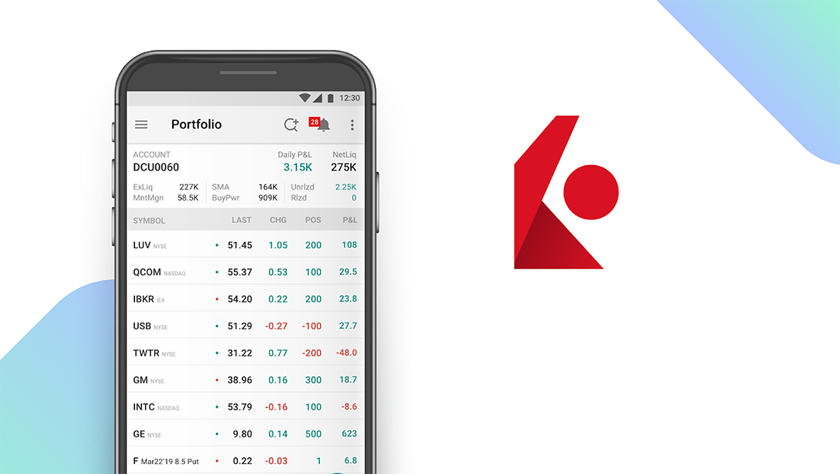 Interactive Brokers App feature