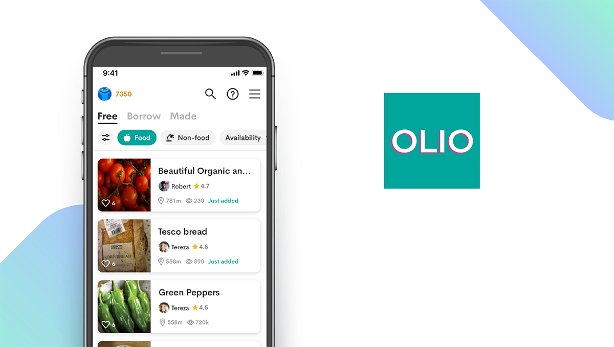 Olio App feature