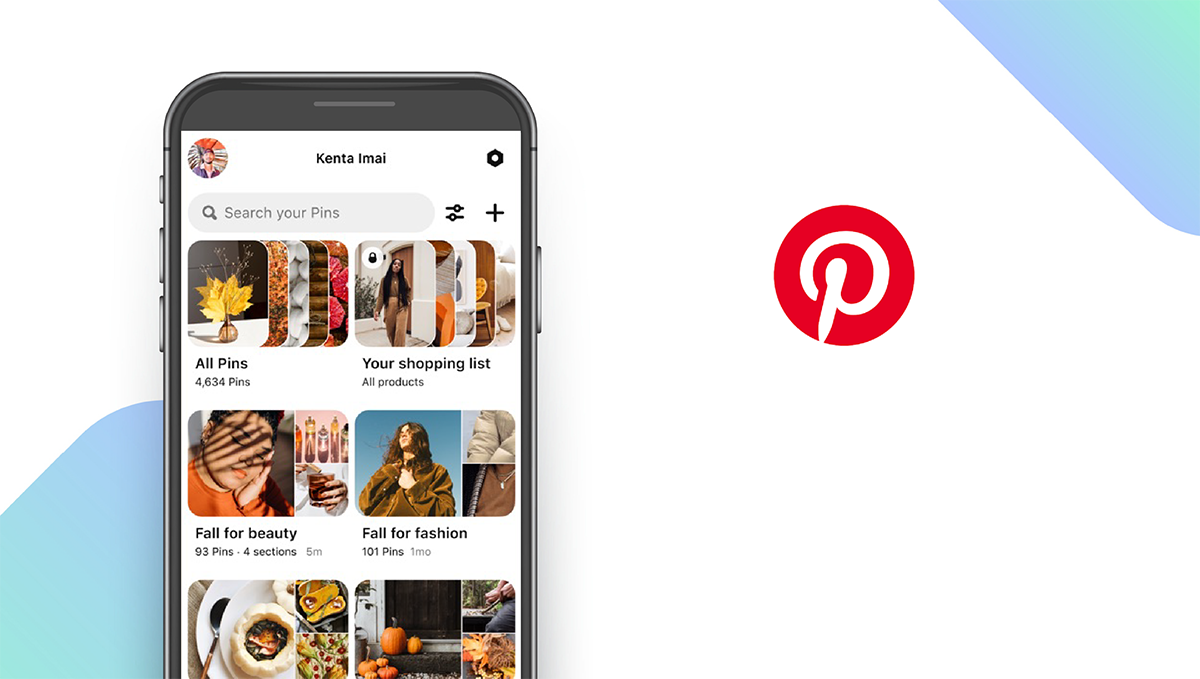 Pinterest App feature