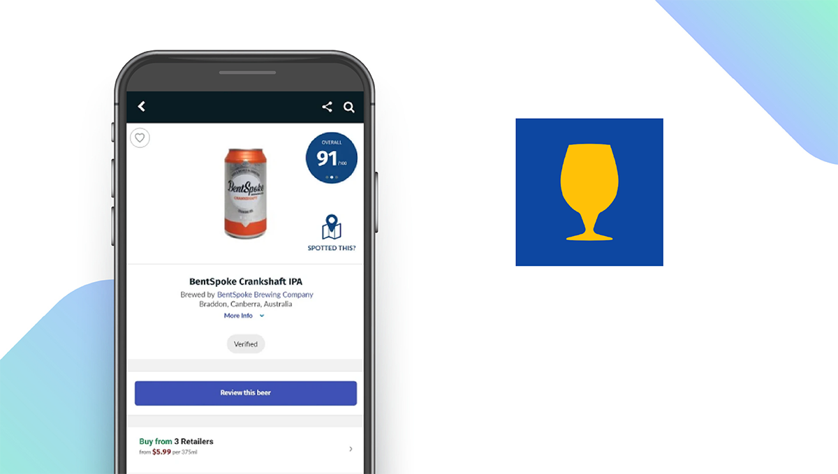 Rate Beer App feature