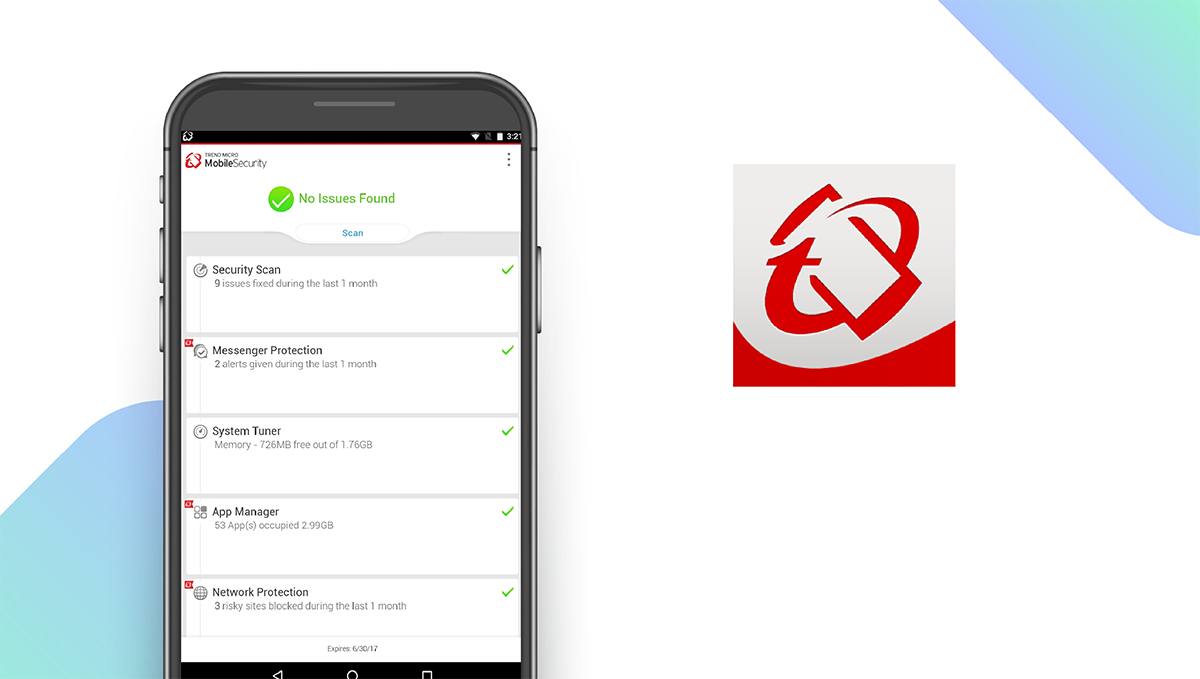 Trend Micro Mobile Security App feature