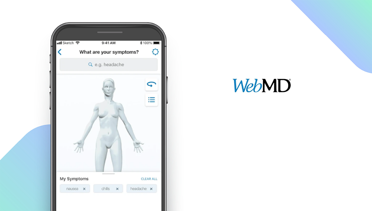 WebMD App feature