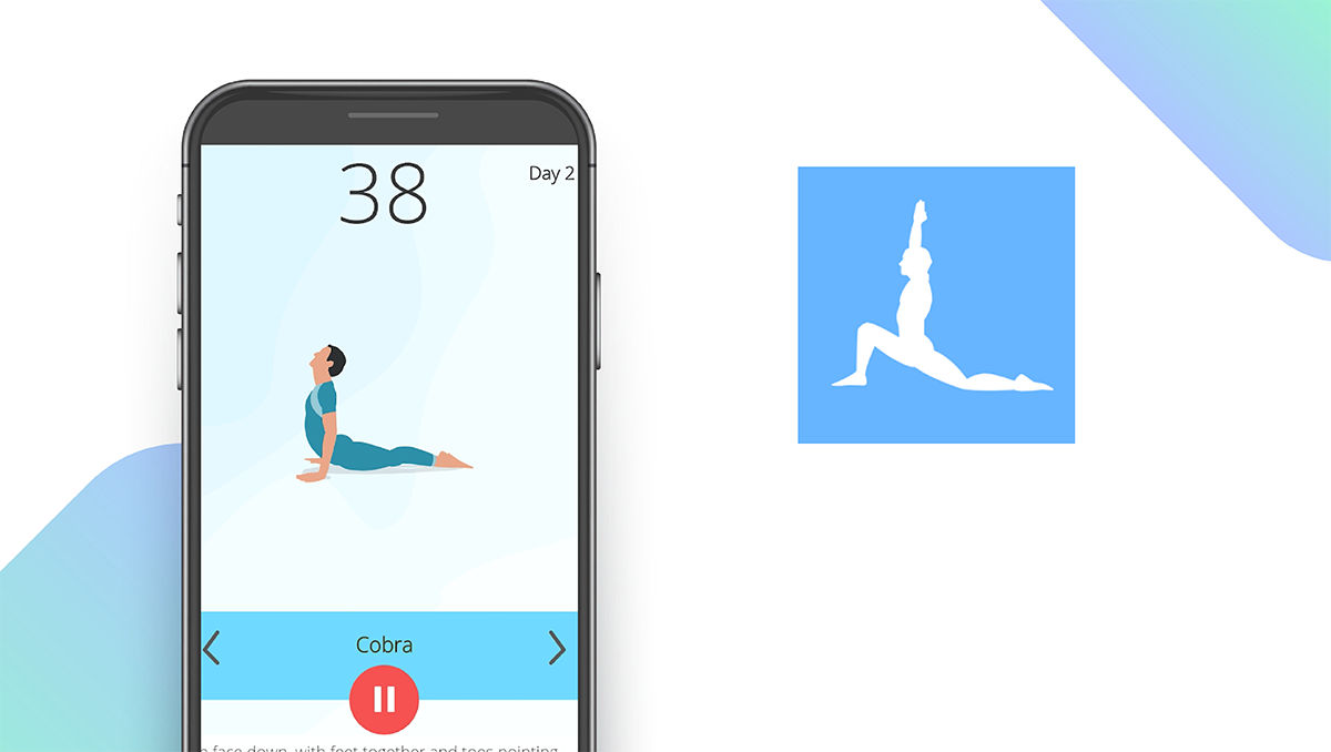 5 Minute Yoga App feature