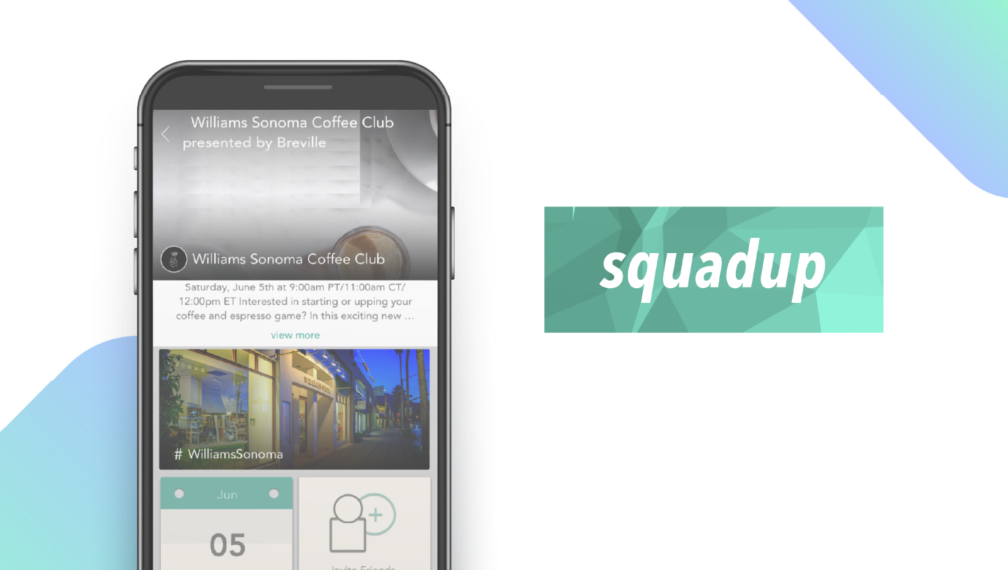 SquadUP App feature