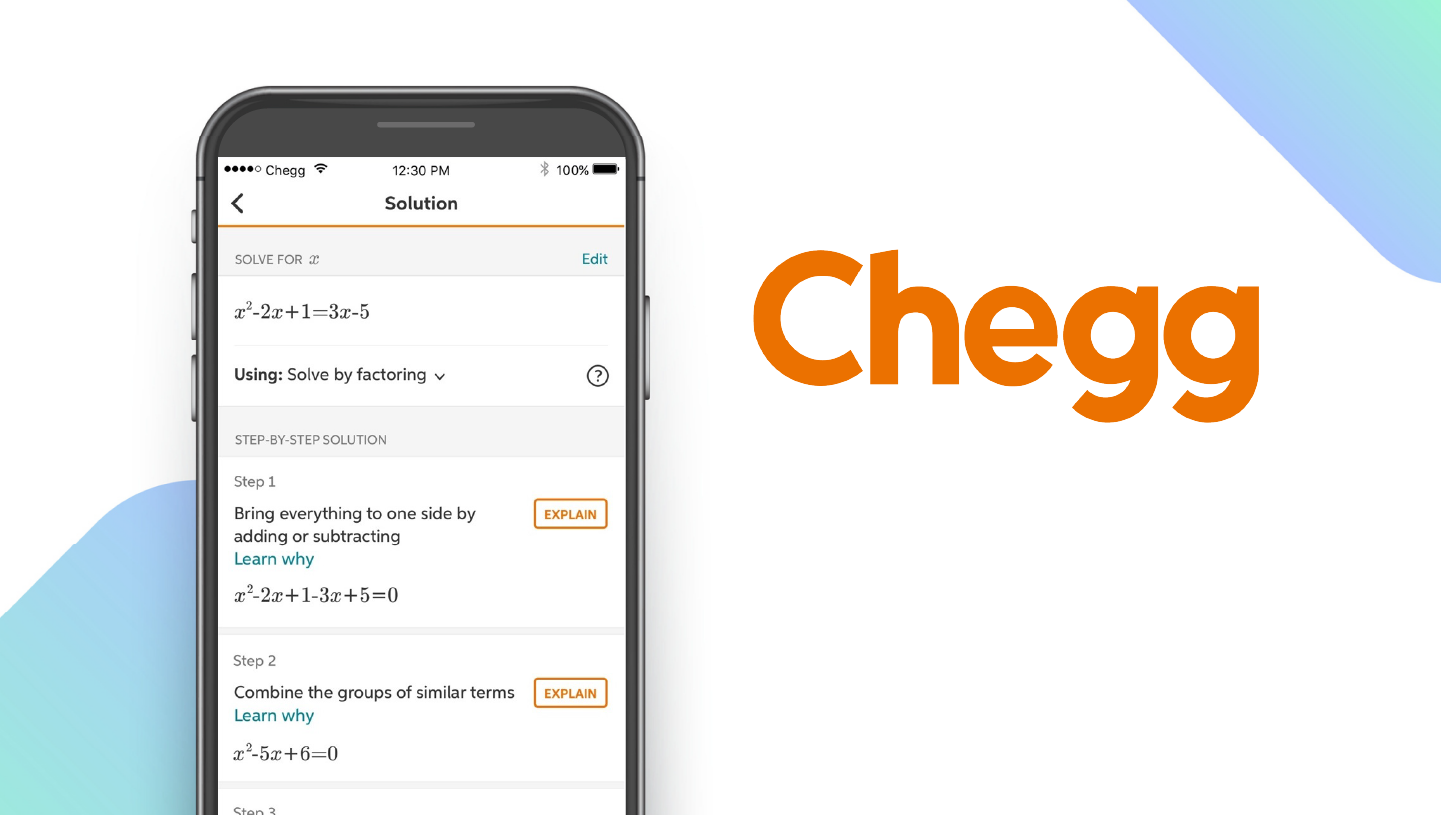 Chegg App feature