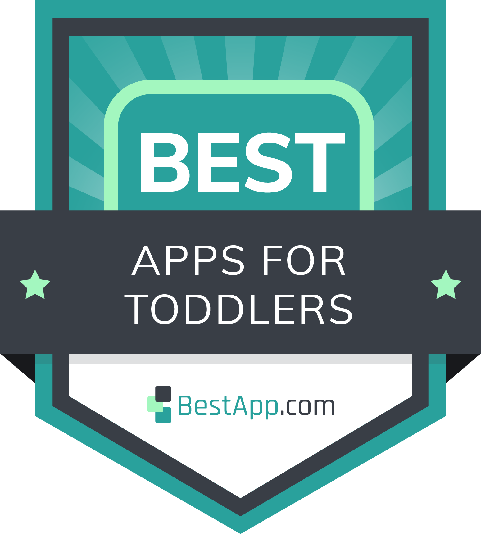 Best Apps for Toddlers Badge