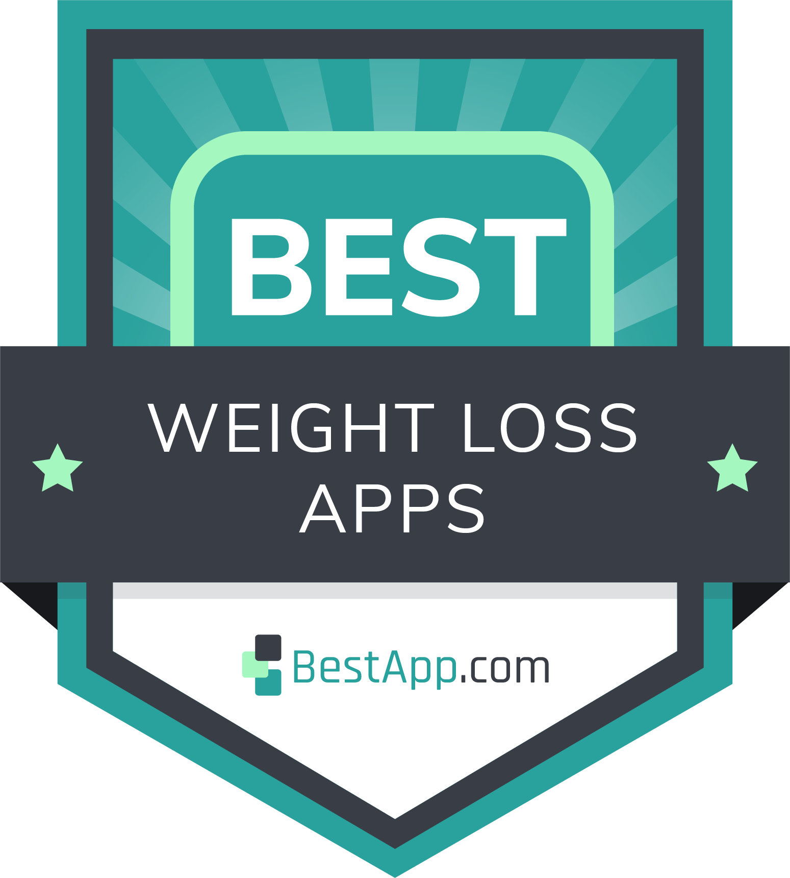 Best Weight Loss Apps Badge
