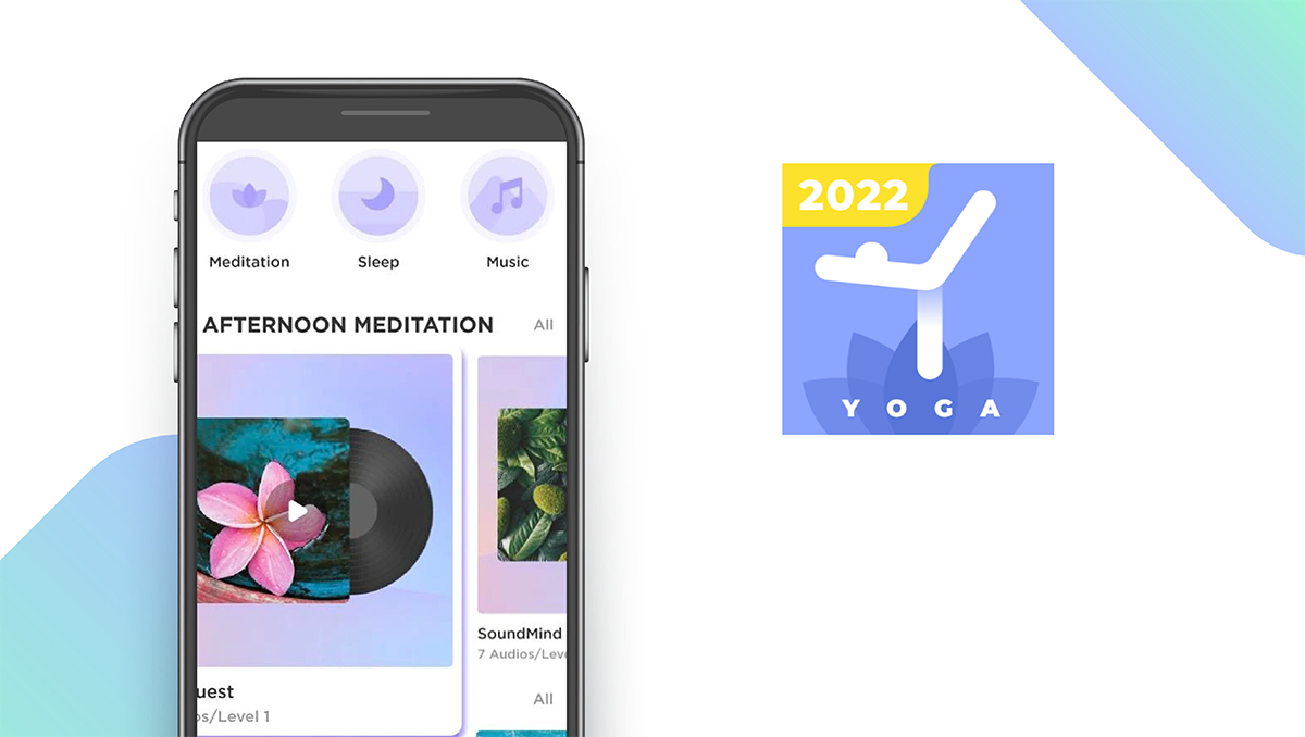 Daily Yoga App feature