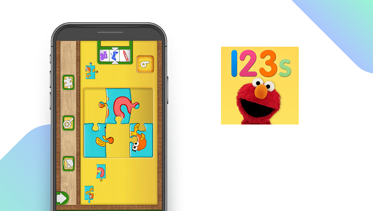 Elmo Loves 123s App feature
