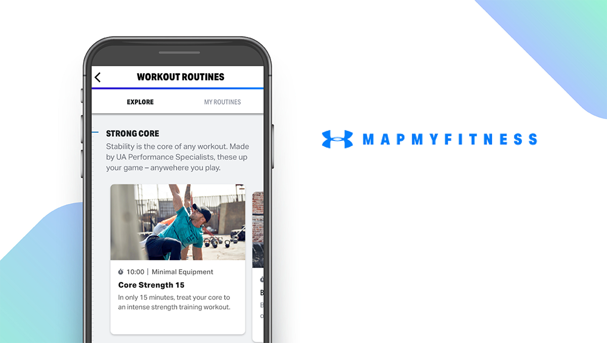 Map My Fitness by Under Armour App feature