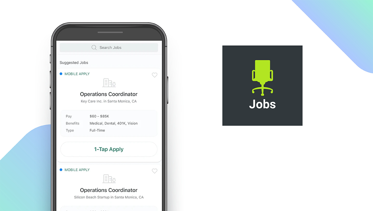ZipRecruiter Job Search App feature