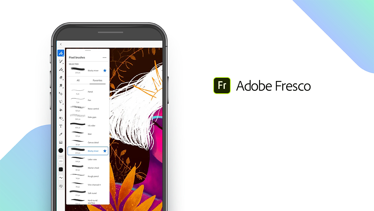 Adobe Fresco App feature