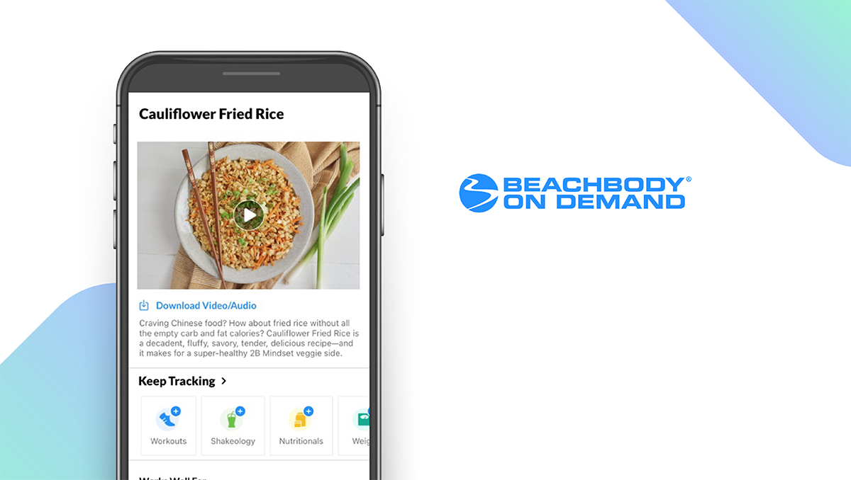 Beachbody on Demand App feature