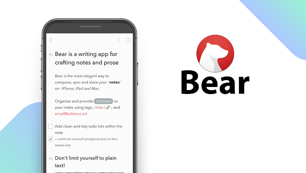 Bear App feature