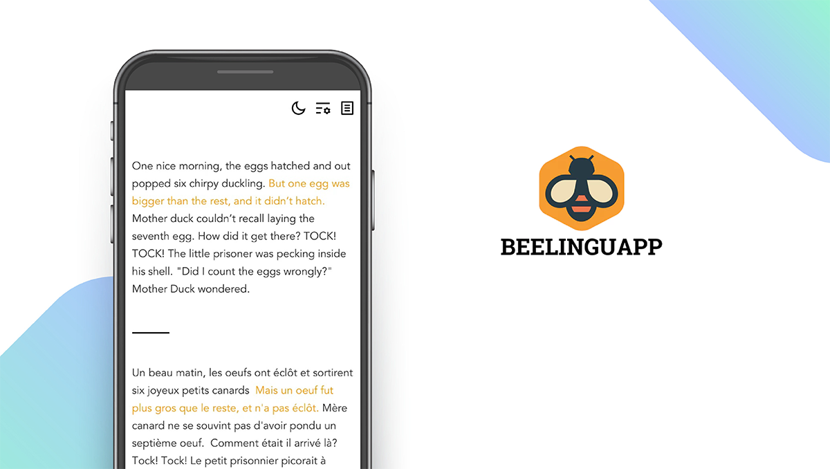 Beelinguapp App feature