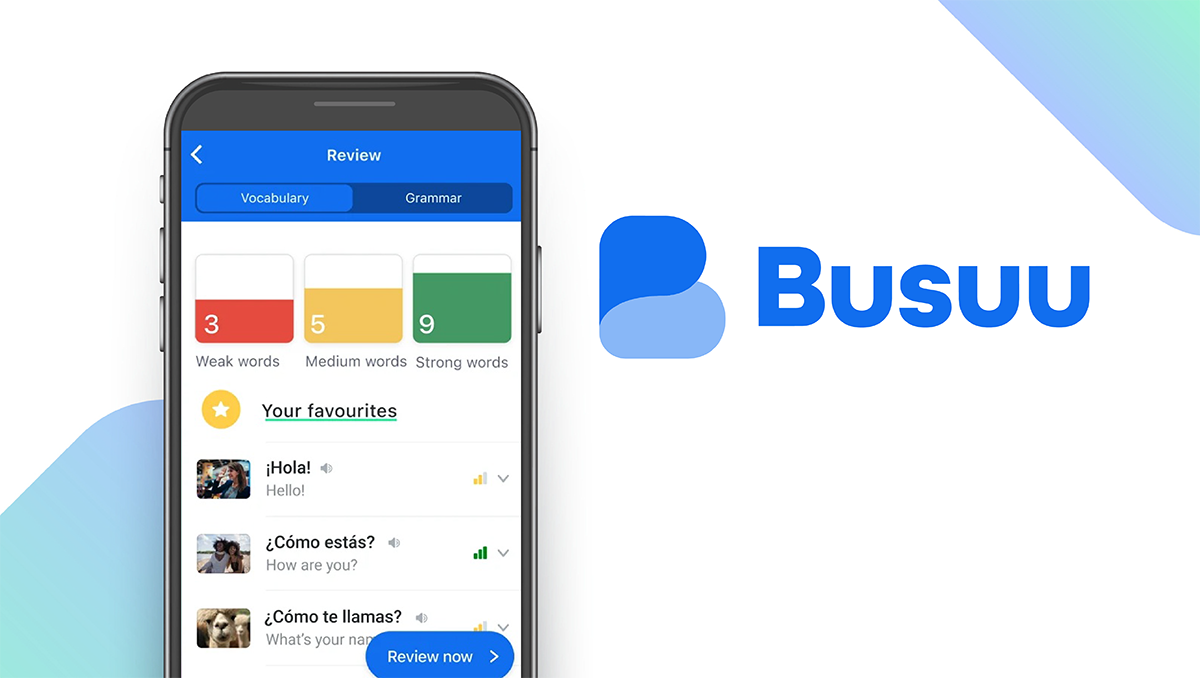 Busuu App feature