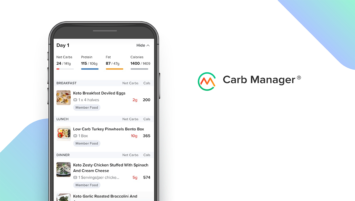 Carb Manager App feature