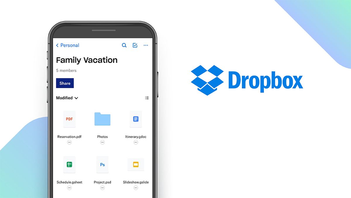 Dropbox App feature