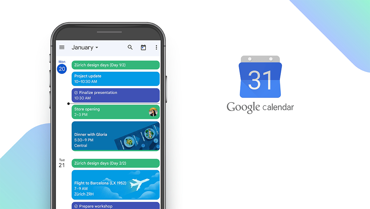 Google Calendar App feature