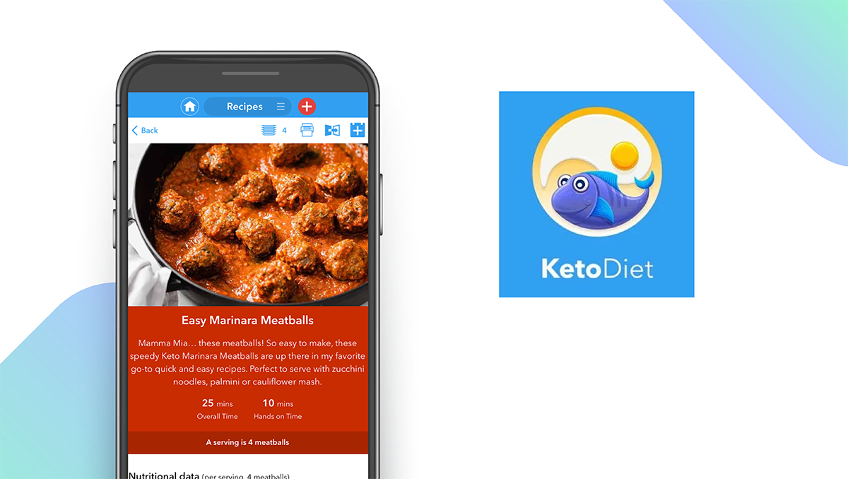 KetoDiet App feature