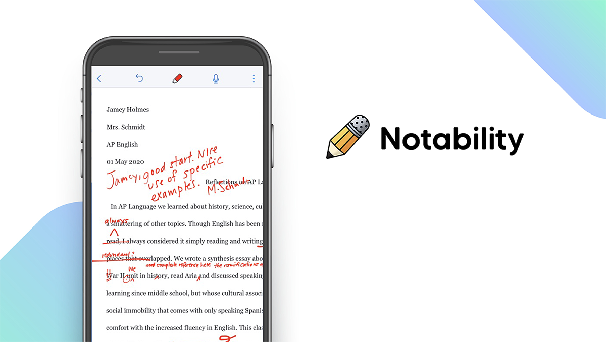 Notability App feature