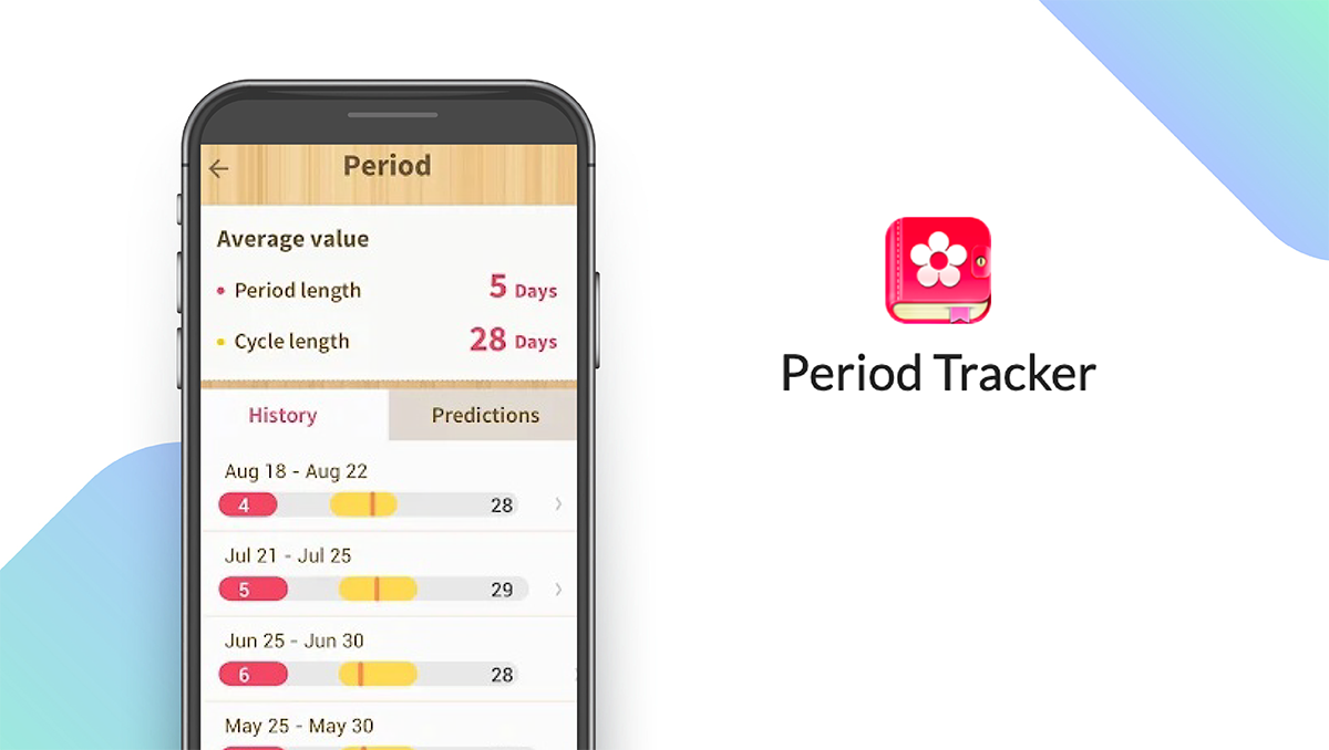 Period Tracker Period Calendar App feature