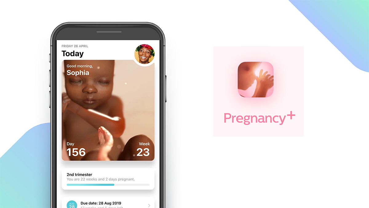 Pregnancy+ App feature