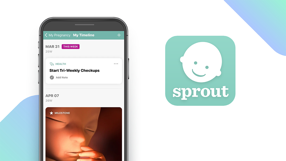 Sprout Pregnancy App feature