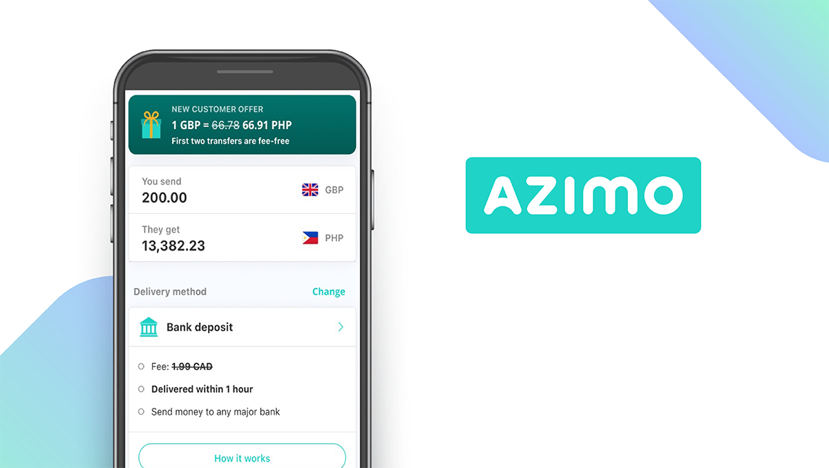 Azimo App feature