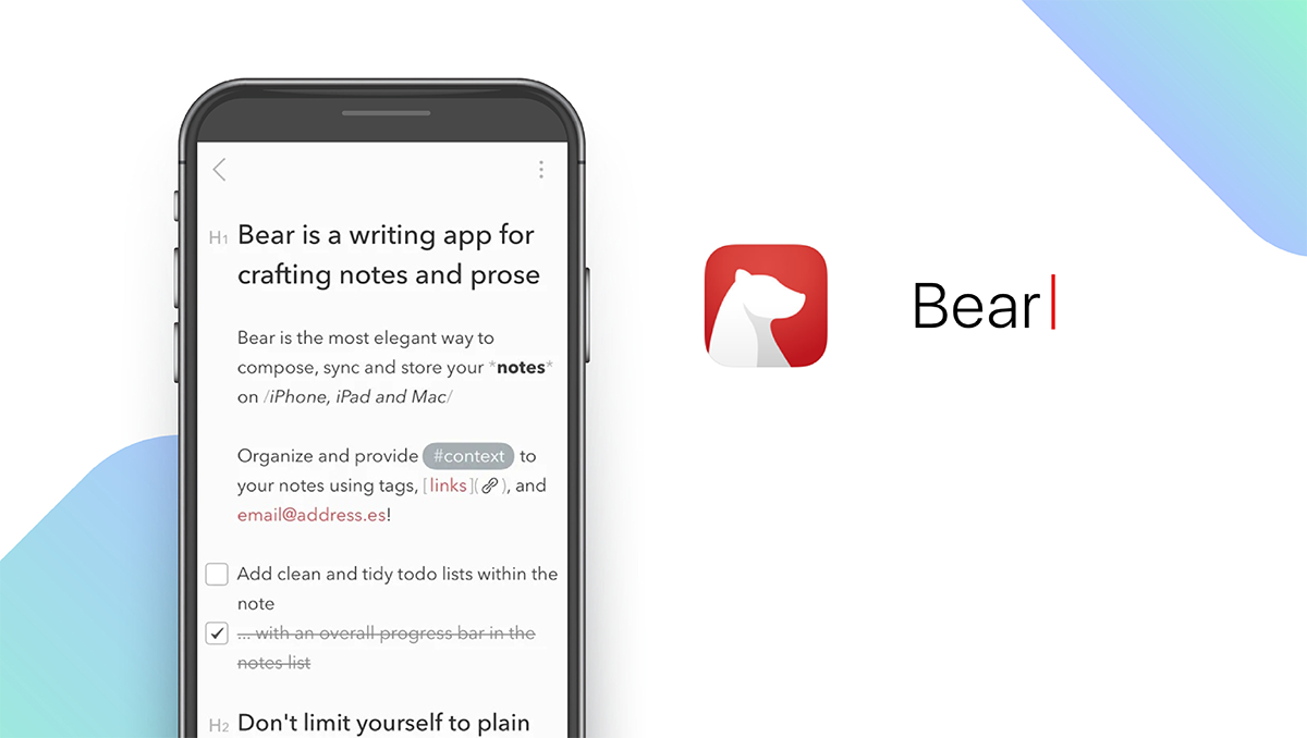 Bear App feature