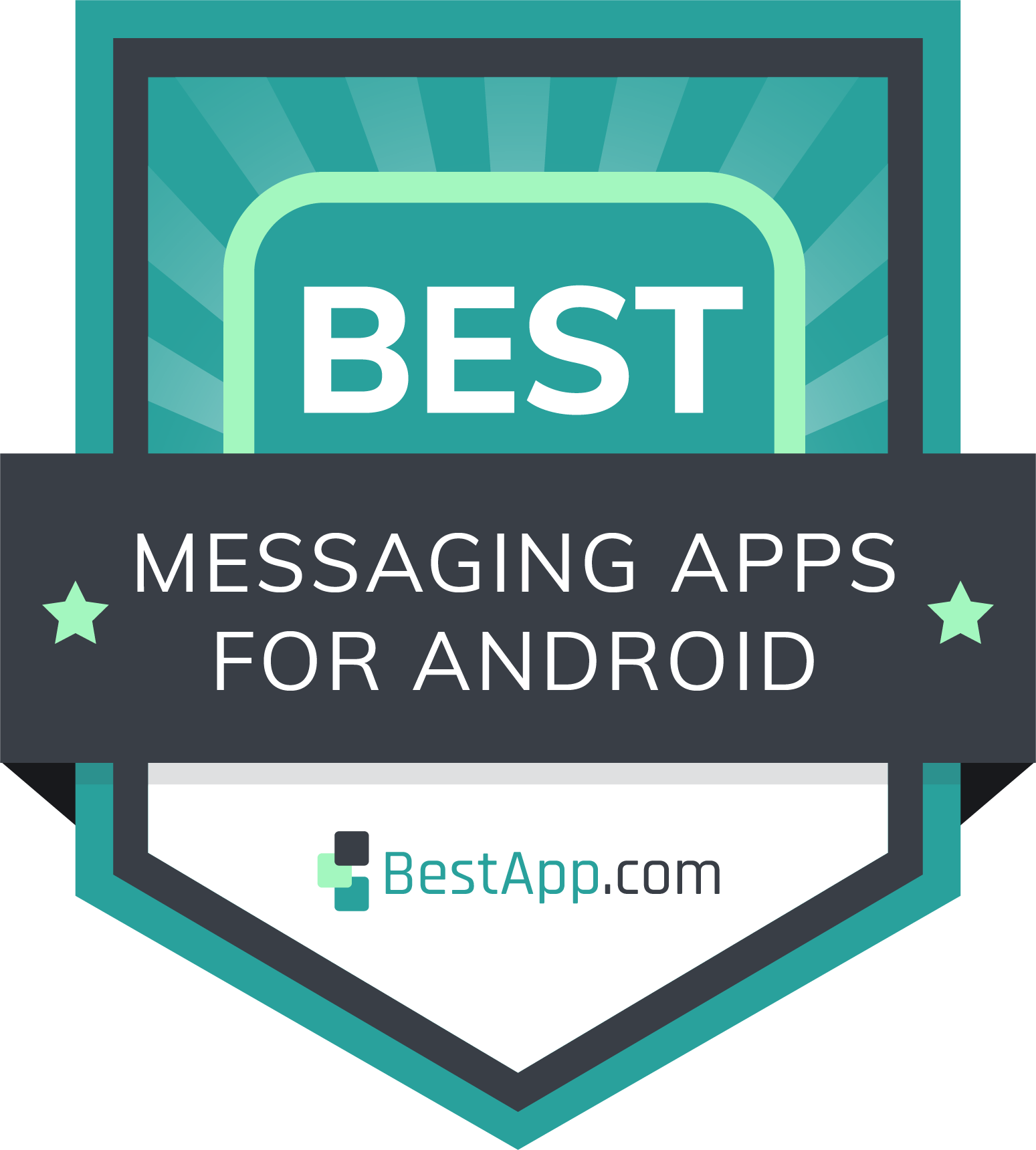 Best Messaging Apps for Android Badge