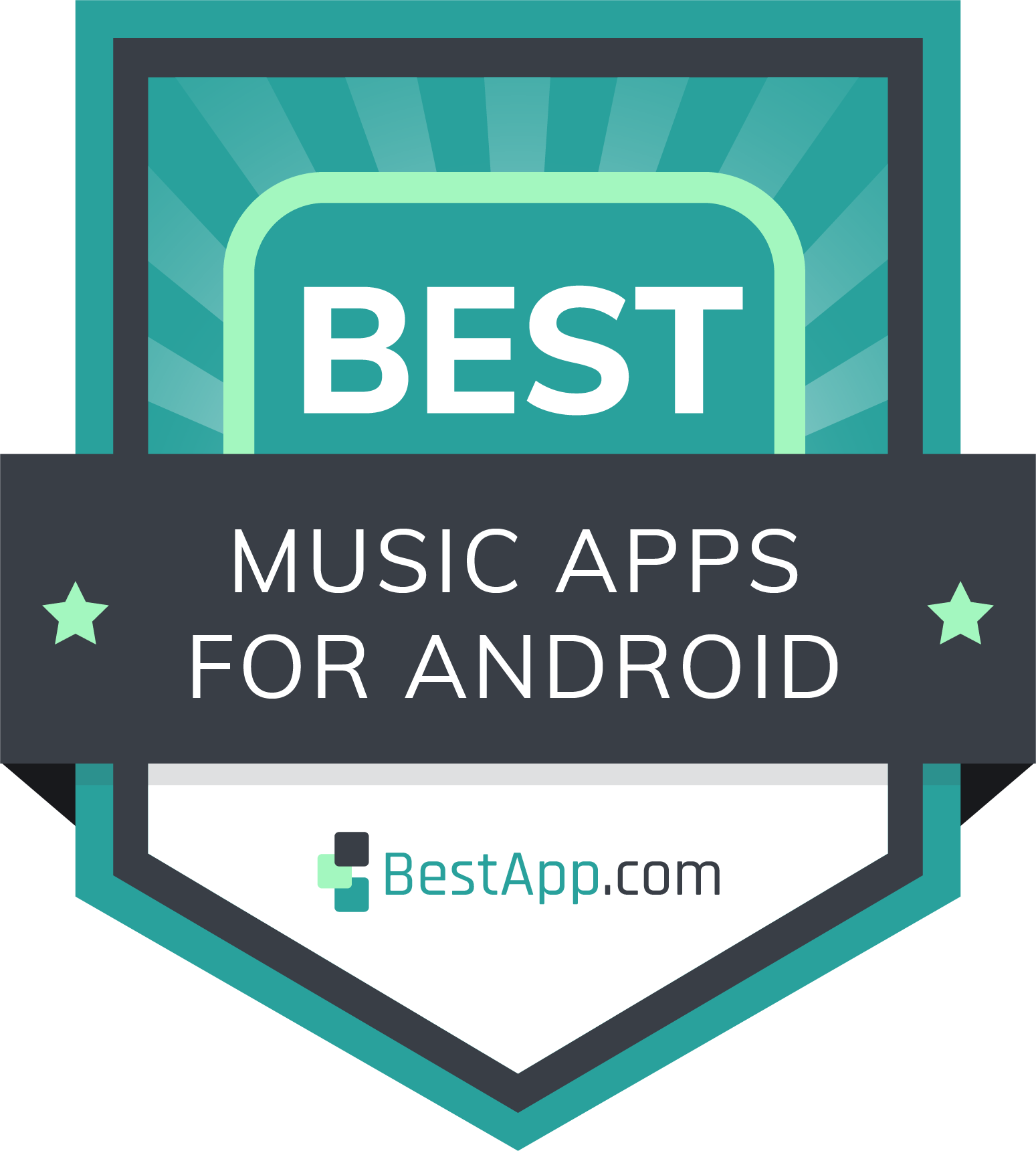 Best Music Apps for Android Badge