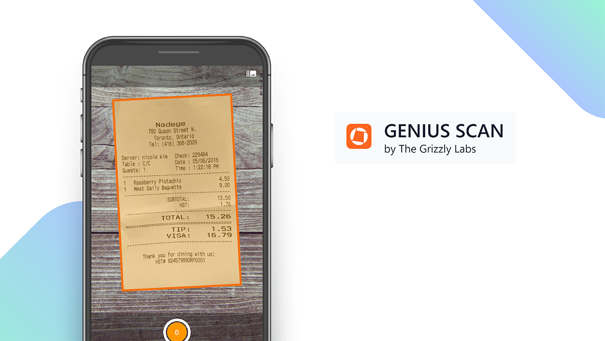 Genius Scan App feature
