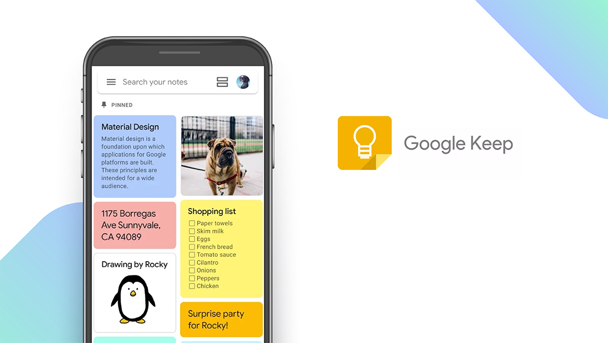 Google Keep App feature