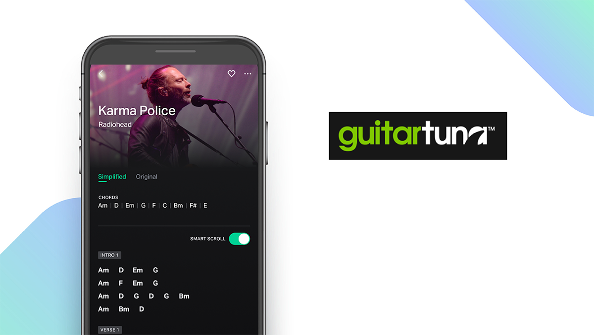 GuitarTuna App feature