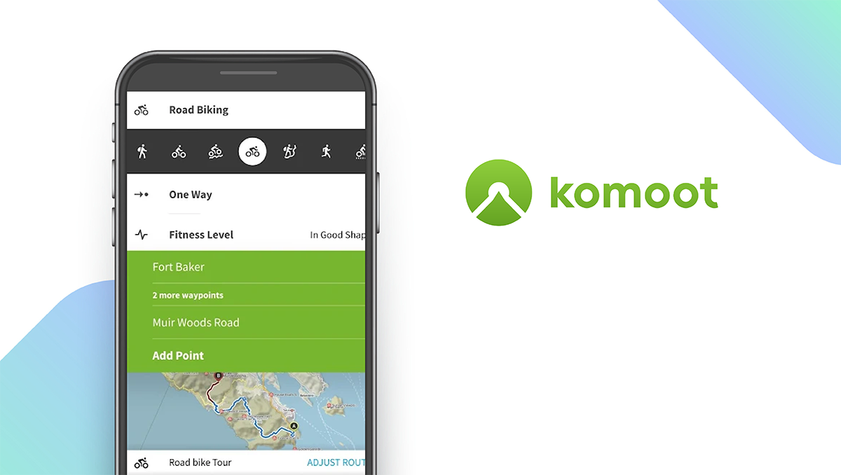 Komoot App feature