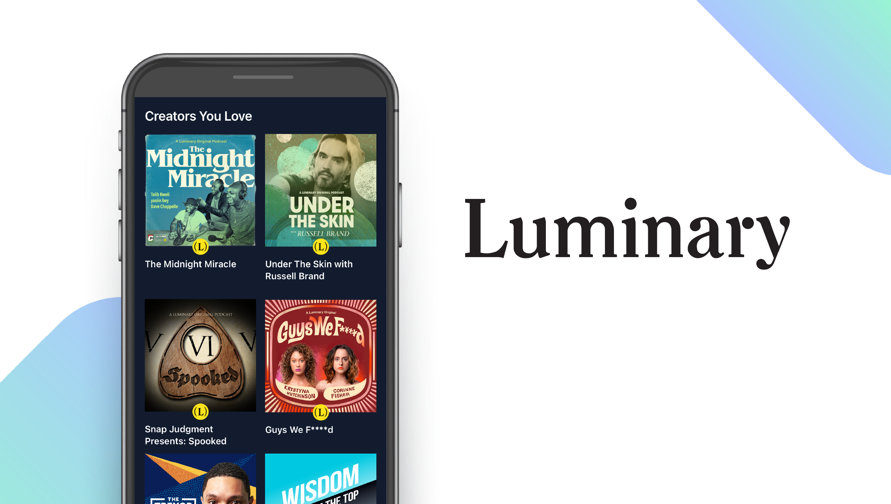 Luminary App feature