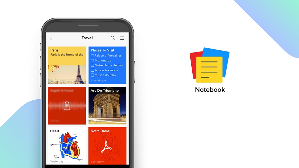 Notebook App feature