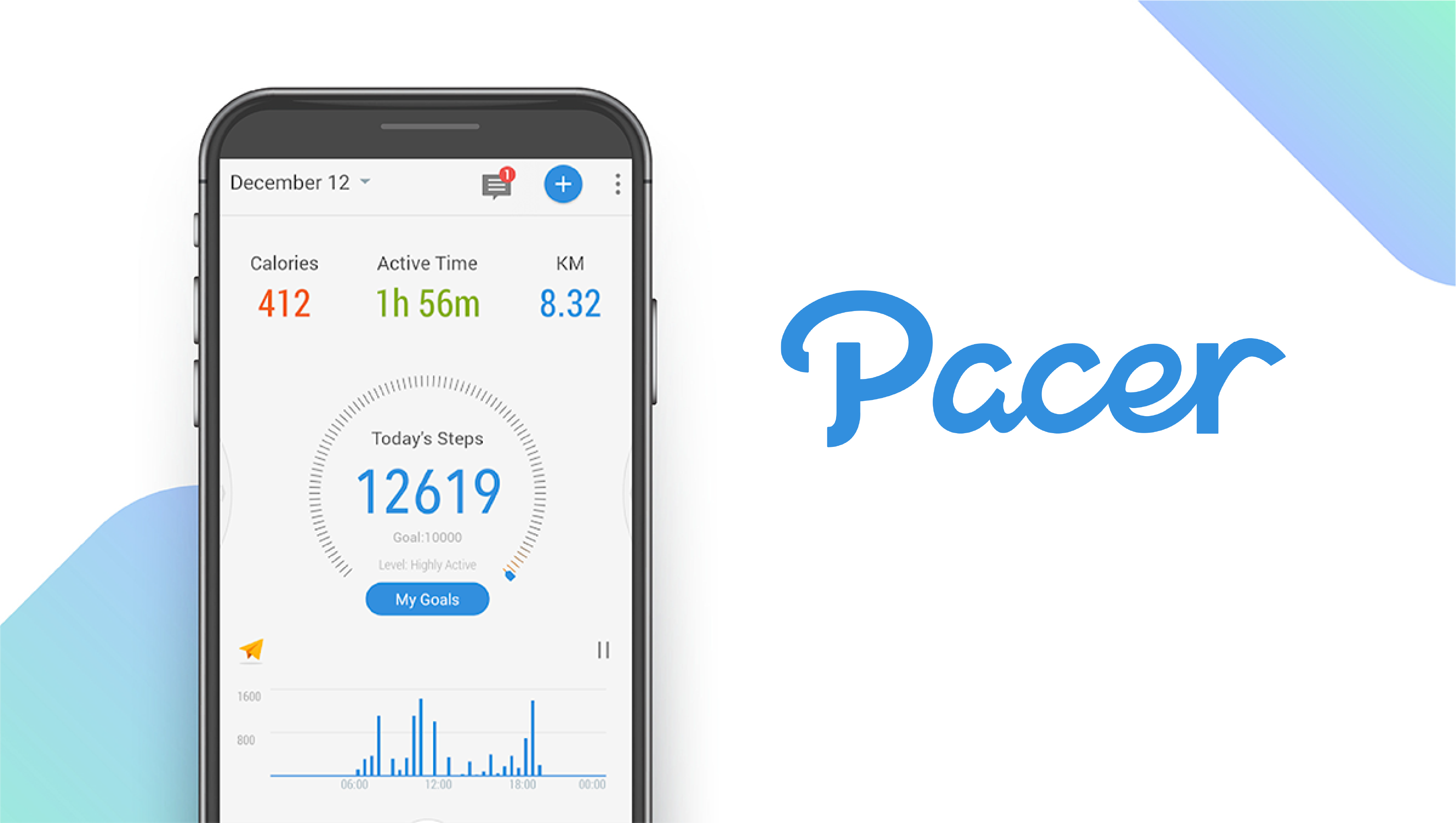 Pacer App feature