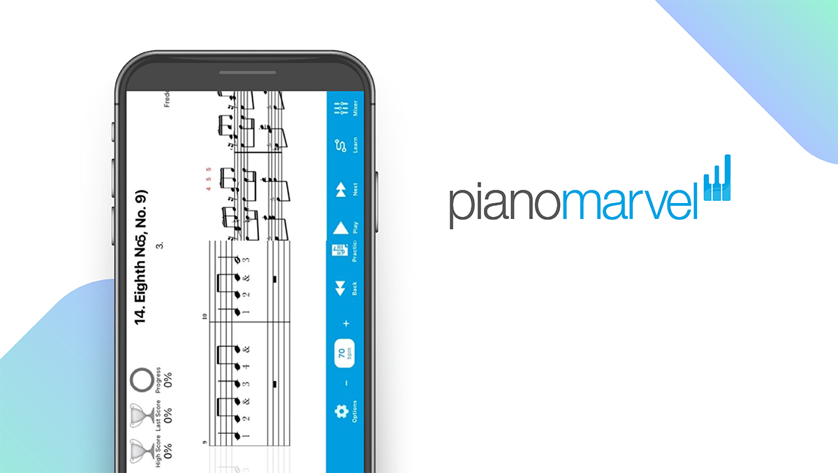 Piano Marvel App feature