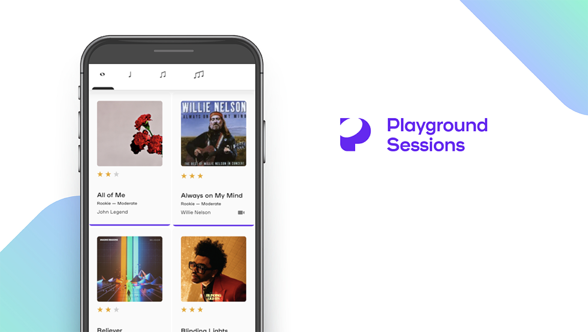 Playground Sessions App feature