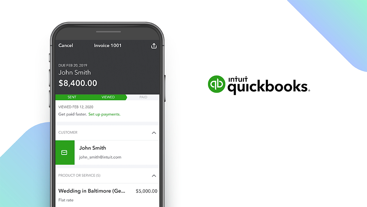 QuickBooks App feature