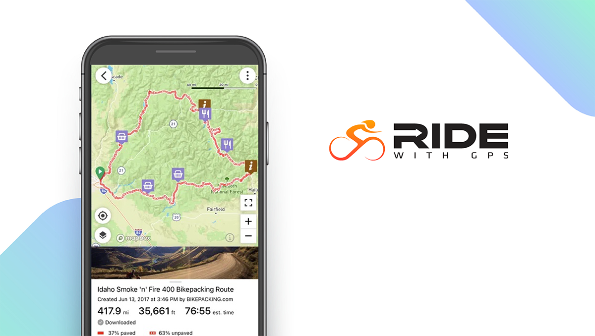Ride with GPS App feature